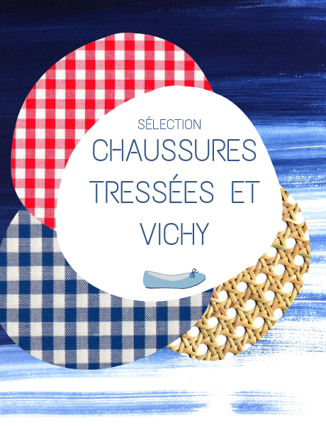 Sélection: chaussures tressées et vichy